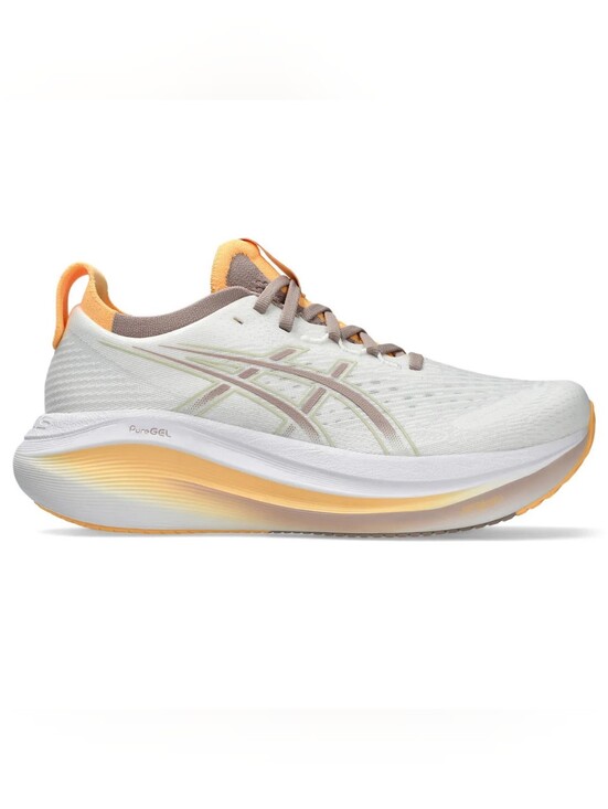 Asics Shoes - ASICS Gel-Nimbus 27 - White/Fawn